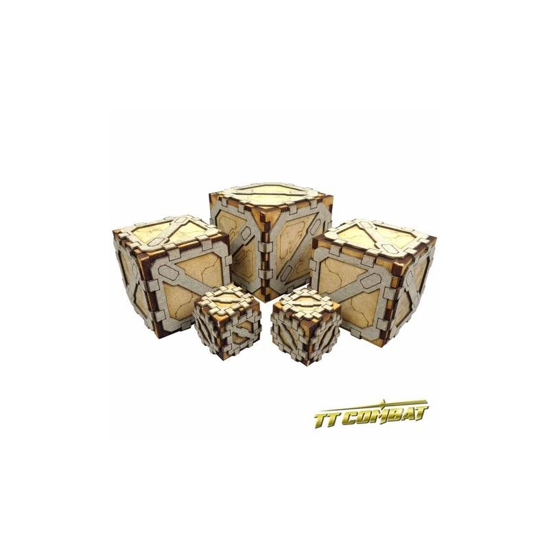 TT Combat - Small Crates(5)