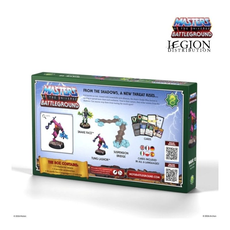 Maître de l'Univers Battleground - Vague 12 - Faction Snake Men (FR) (Sortie novembre 2026)