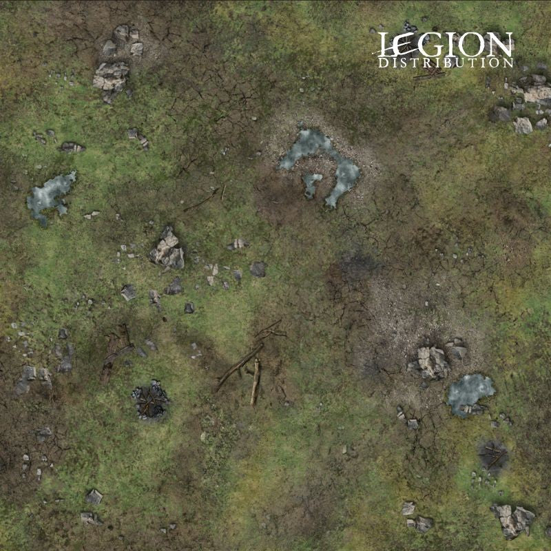 Maladum : Forsaken Plain - Tapis de Jeu 3x3 (Sortie octobre 2026)