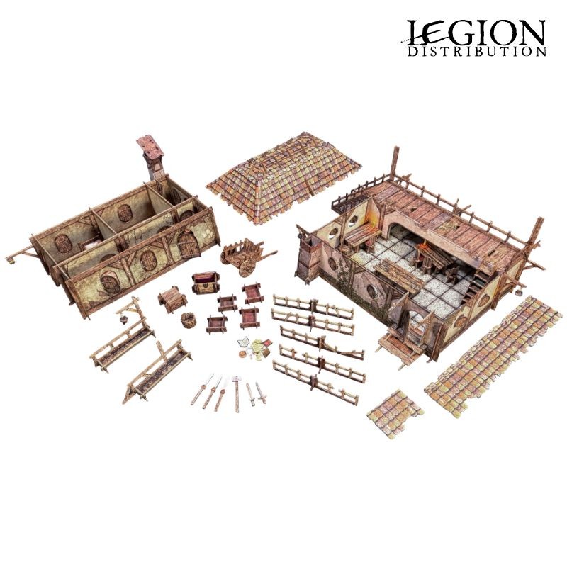 Maladum : Ingonsburn Alehouse (Terrain 3D) (Sortie octobre 2026)