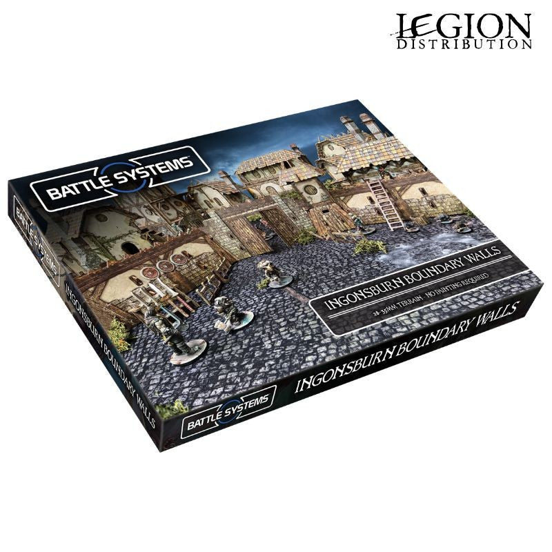 Maladum : Ingonsburn Boundary Walls (Terrain 3D) (Sortie octobre 2026)