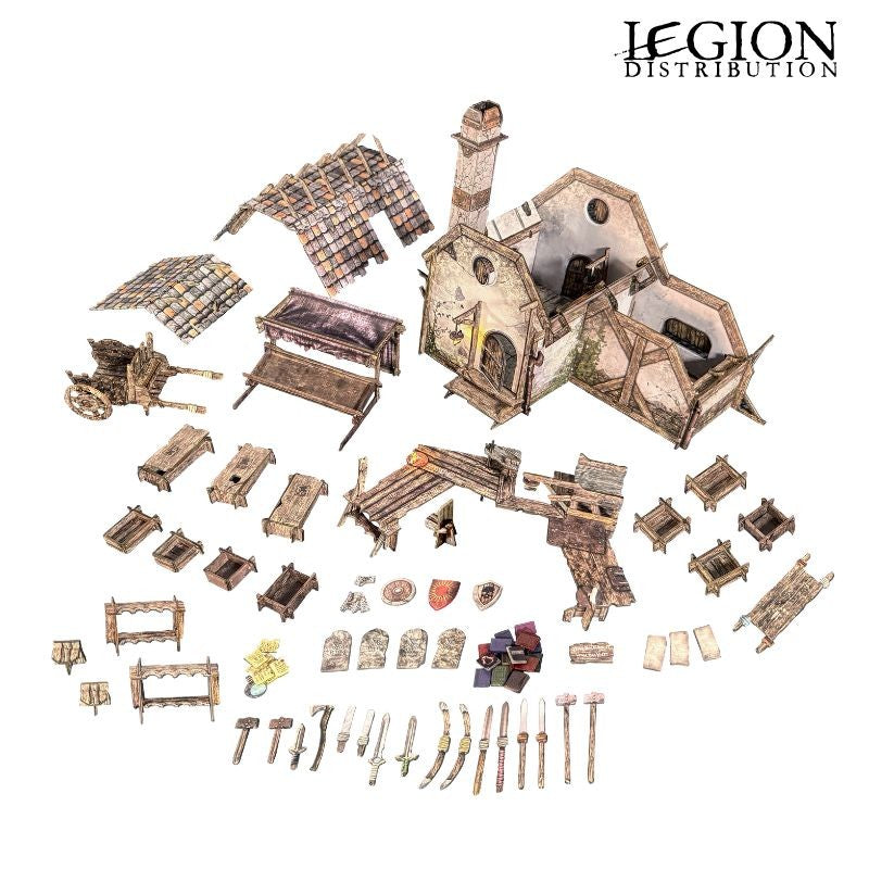 Maladum : Ingonsburn Emporium (Terrain 3D) (Sortie octobre 2026)