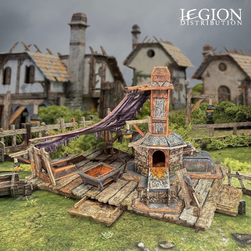Maladum : Ingonsburn Foundry (Terrain 3D) (Sortie octobre 2026)