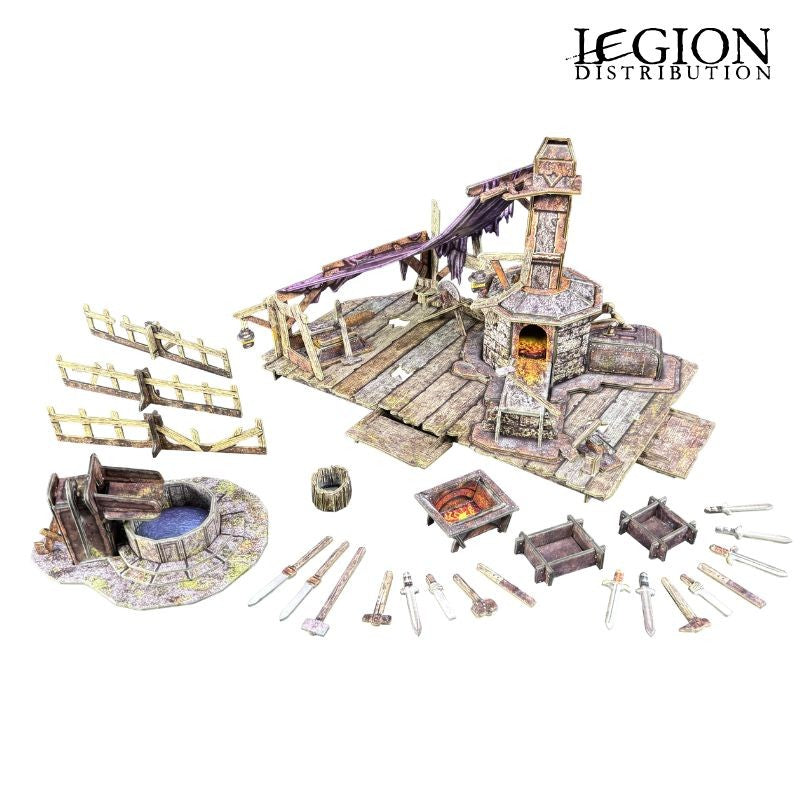 Maladum : Ingonsburn Foundry (Terrain 3D) (Sortie octobre 2026)