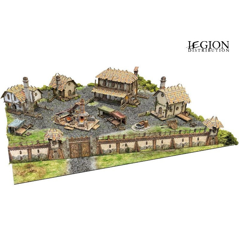 Maladum : Ingonsburn Township (Terrain 3D) (Sortie octobre 2026)