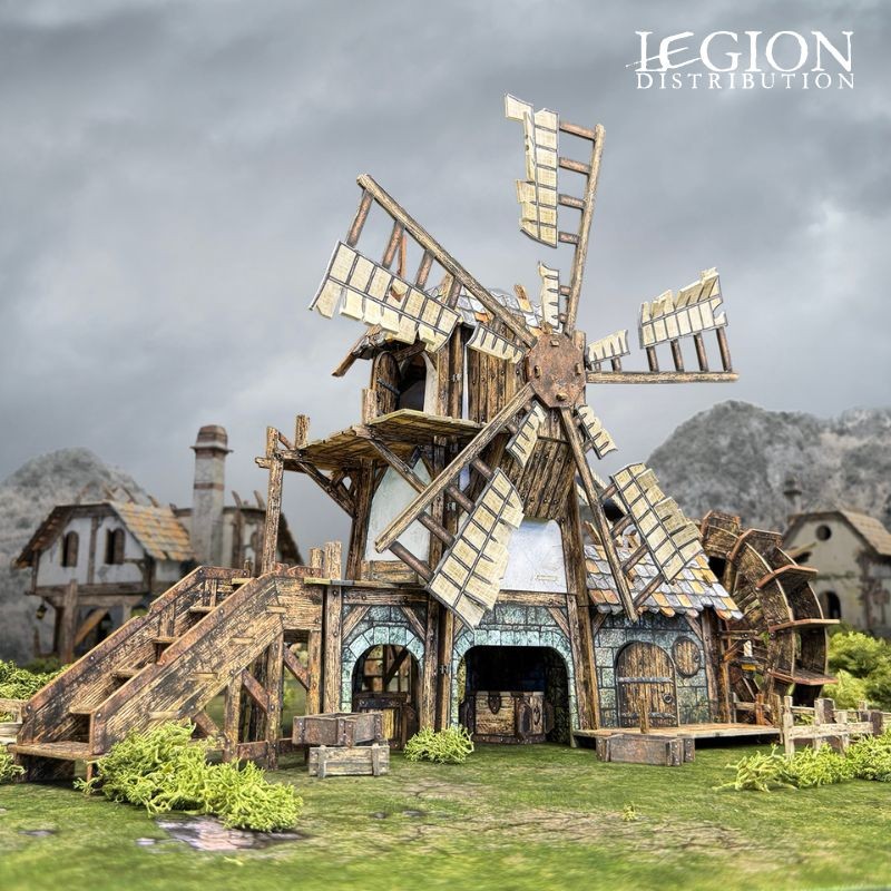 Maladum : Ingonsburn Windmill (Terrain 3D) (Sortie octobre 2026)