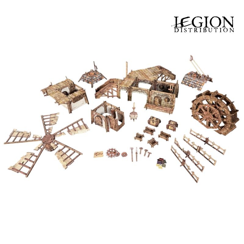 Maladum : Ingonsburn Windmill (Terrain 3D) (Sortie octobre 2026)