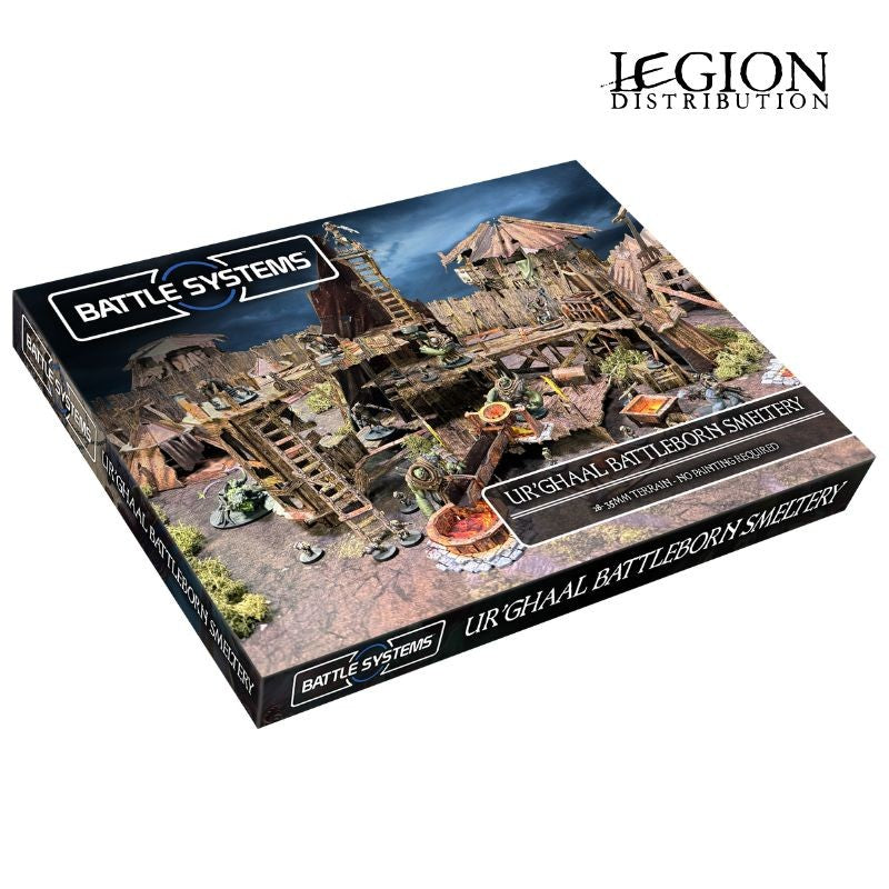 Maladum : Ur'ghaal Battleborn Smeltery (Terrain 3D) (Sortie octobre 2026)