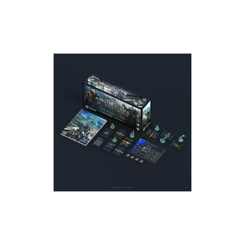MONSTER HUNTER WORLD: THE BOARD GAME - HUNTER'S ARSENAL (FRAIS DE PORT INCLUS)