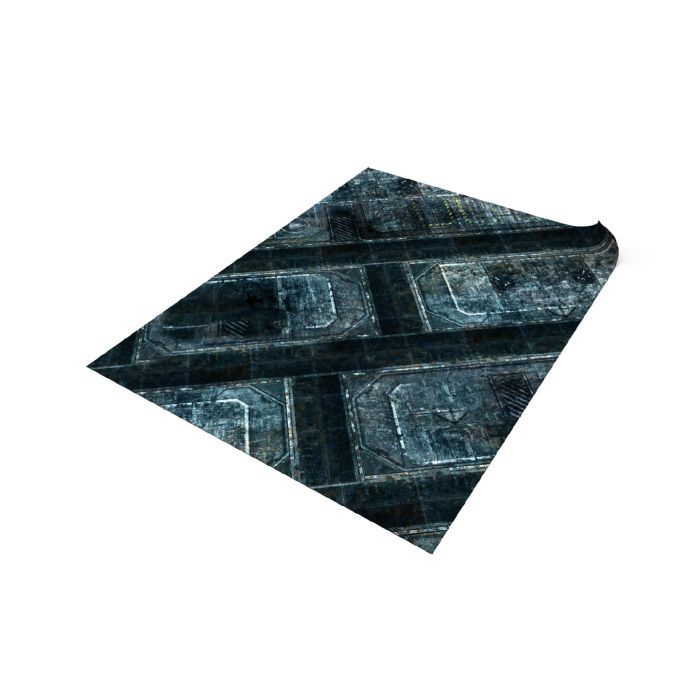 Necromunda – Tapis de jeu en caoutchouc simple face 44″x60″ / 112 x 152 cm