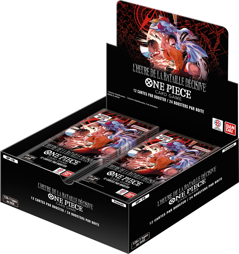 One Piece OP16 - Display 24 Boosters en Français - Jeu de Cartes à Collectionner