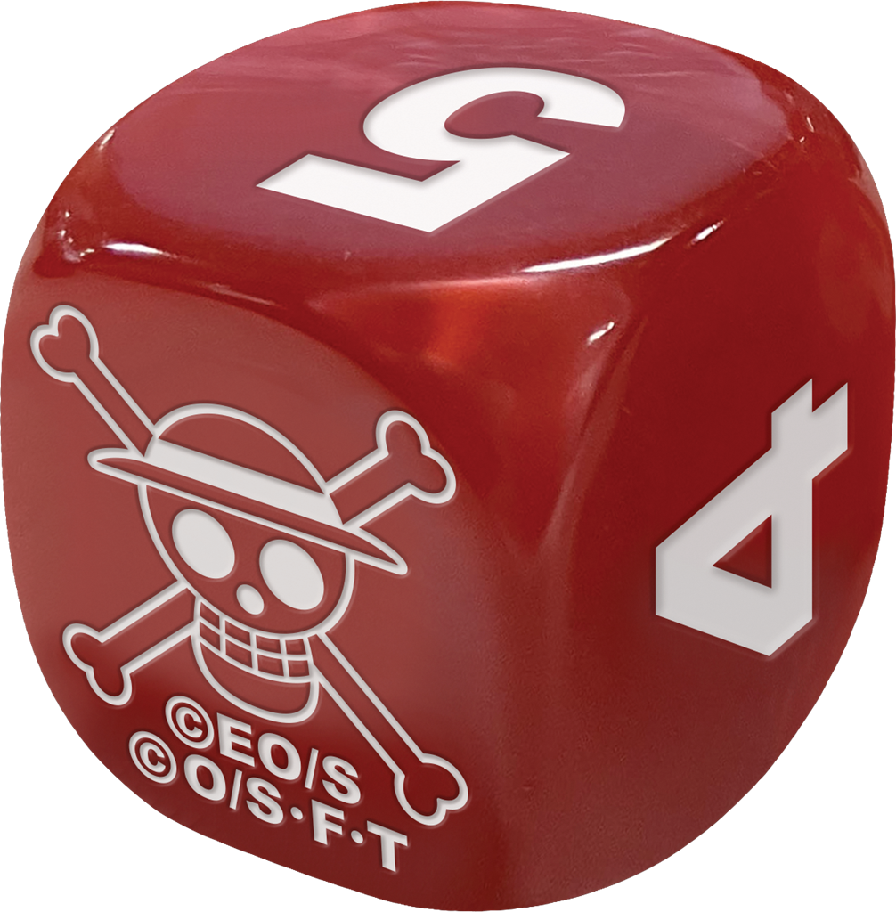 One Piece : Dice and dice case (EN STOCK)