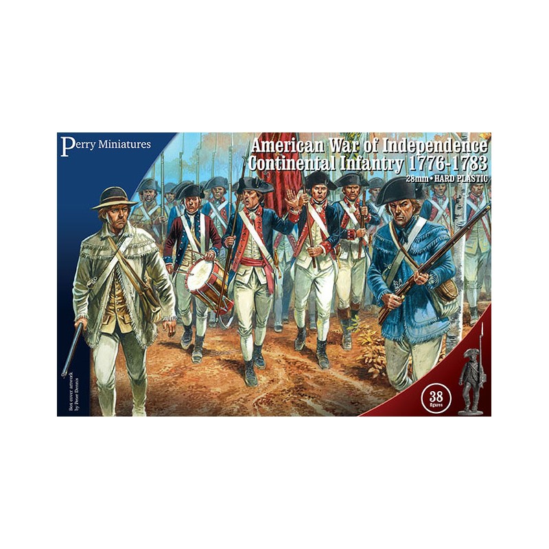Perry Miniatures - American War of Independence Continental Infantry 1776-1783