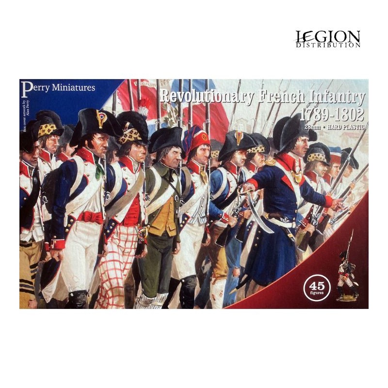 Perry Miniatures - Revolutionary French Infantry 1789-1802 (Sortie octobre 2026)