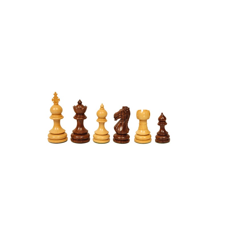 Pièces échecs Taj buis/acacia n°3