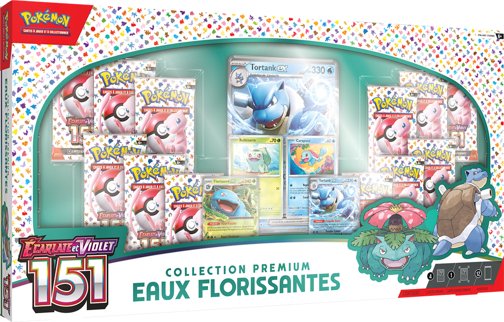 Pokémon EV35 : Coffret Premium Eaux Florissantes (Limité à un exemplaire par client)