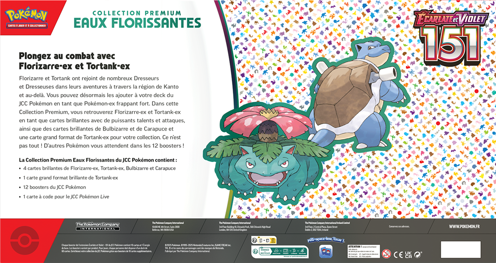 Pokémon EV35 : Coffret Premium Eaux Florissantes (Limité à un exemplaire par client)
