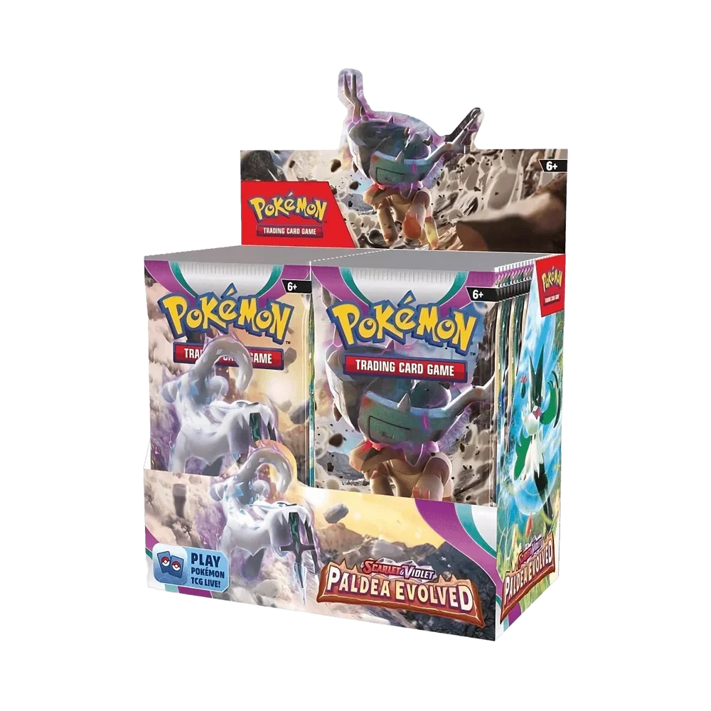 Pokémon EV02 : Boite de 36 boosters Évolutions à Paldea Boosters en Francais (un seul exemplaire par commande et par foyer)