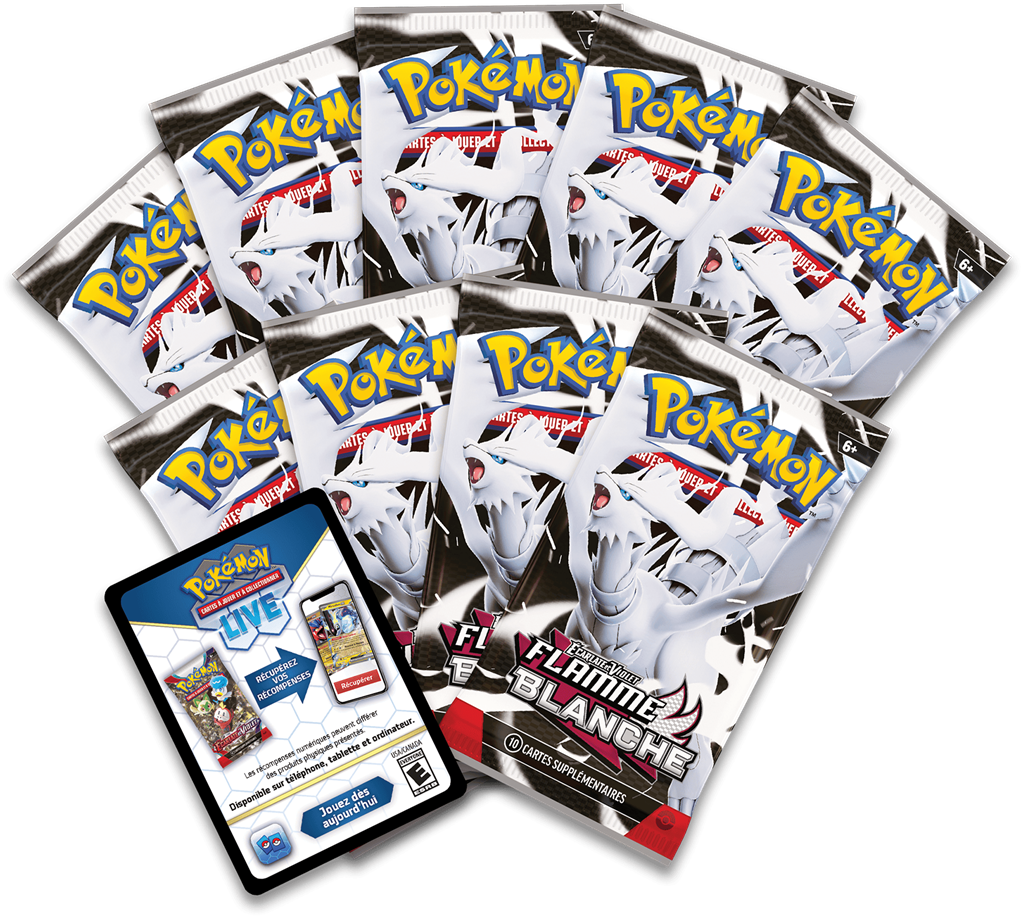 Pokémon : Coffret Dresseur d'Elite Flamme Blanche (Limité à un exemplaire par client)