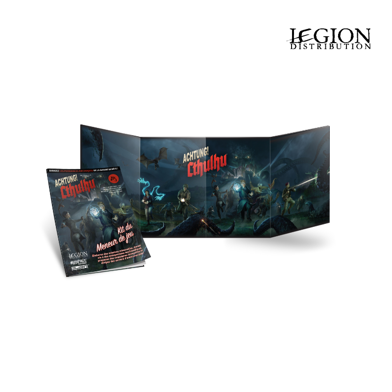 Achtung ! Cthulhu - Kit du meneur de jeu en Francais (Sortie en mai 2026)