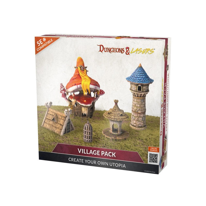 Dungeons & Lasers - Décors - Village Pack