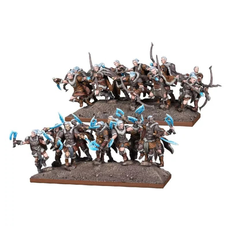 Kings of War Alliance du Nord - RÉGIMENT DE BERSERKER / CHASSEURS DE LA LIGNÉE DES GLACES