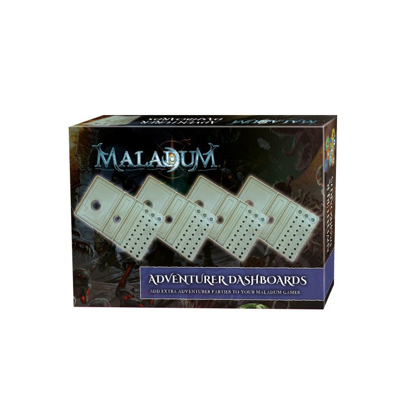 Maladum : Adventurer Dashboards (Tableaux de Bord Aventuriers)