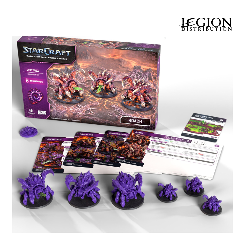 Starcraft - Zerg - Roach Expansion Set en Anglais (sortie officielle le 24 aout)