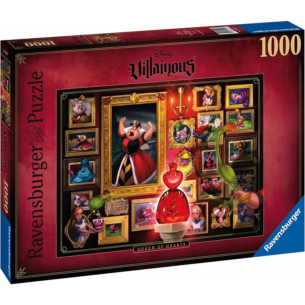 PUZZLE Villainous - Reine de Coeur 1000 pièces