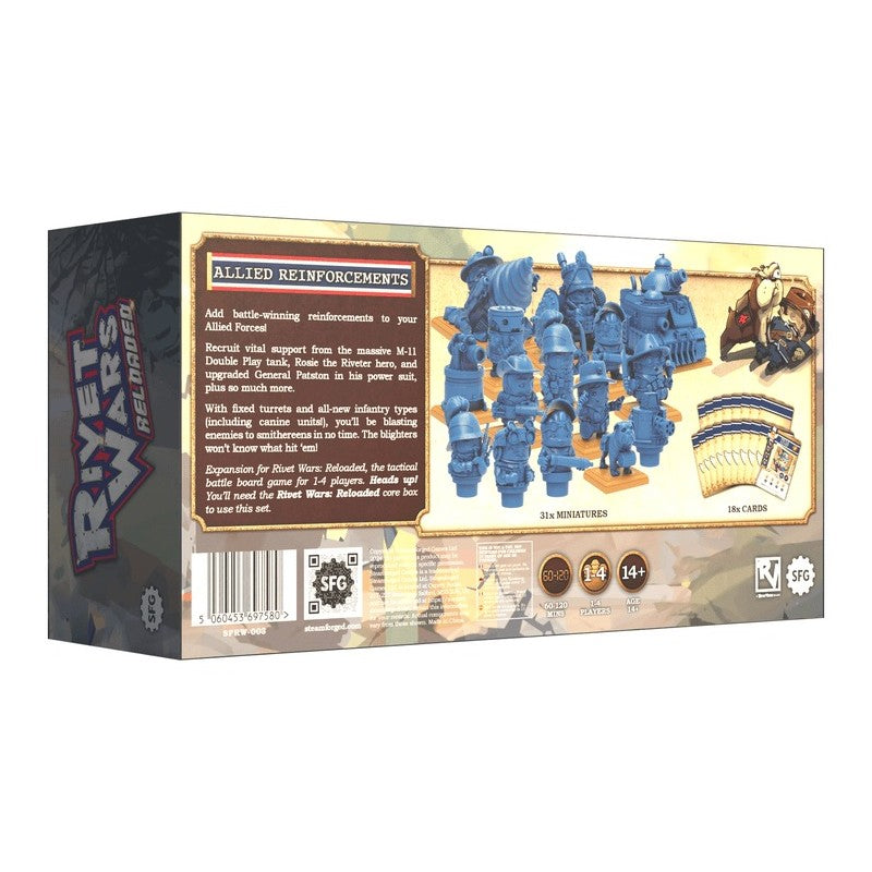 Rivet Wars - Allied Reinforcements Expansion (ENG)