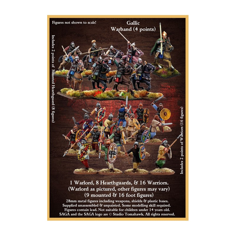 Saga - L'Âge d'Hannibal - Gallic Starter Warband