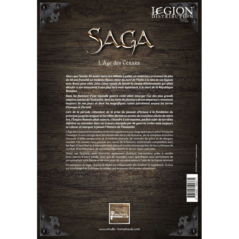 Saga - Livre - L’Âge Des Césars