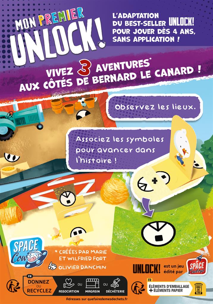Mon Premier Unlock! : Histoires de Canard (EN STOCK)