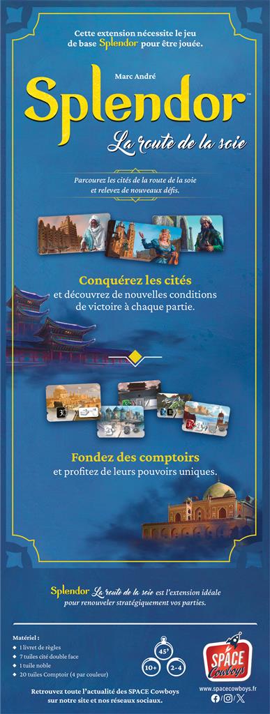 Splendor : La route de la soie (Extension)