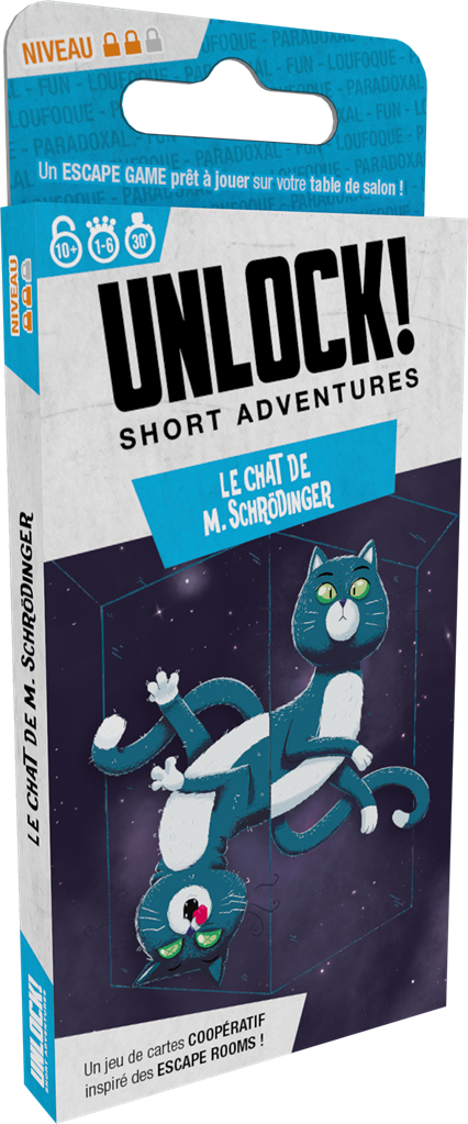 Unlock! Short Adventures. : Le Chat de M. Schrödinger (EN STOCK)(SOLDES D'HIVER 2026)