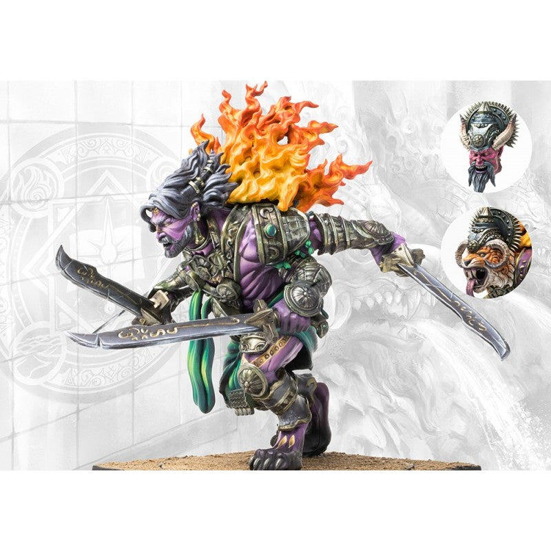 Conquest -Sorcerer Kings: Rakshasa Bakasura (with Swords)