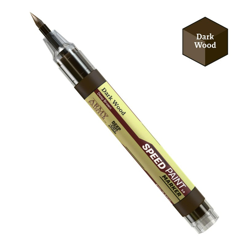 Army Painter Speedpaint Markers - Dark Wood