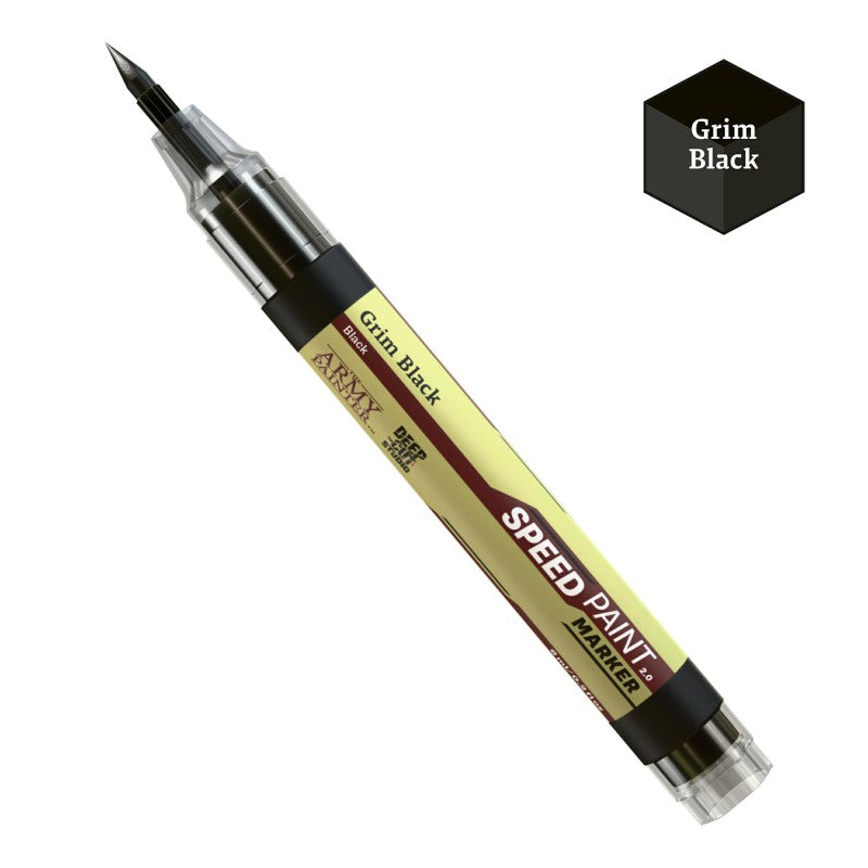 Army Painter - Speedpaint Marker - Grim Black