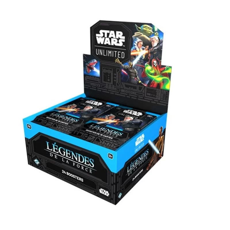 Star Wars Unlimited : Légendes de la Force boite de 24 boosters en Francais