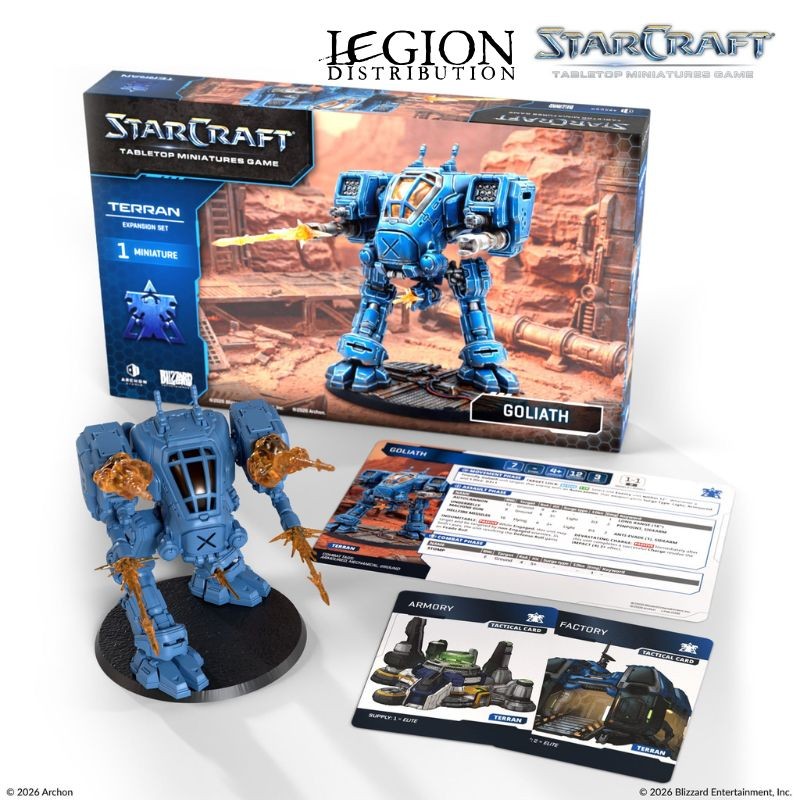 StarCraft - Terran - Goliath Expansion Set en Anglais (sortie officielle le 24 aout)