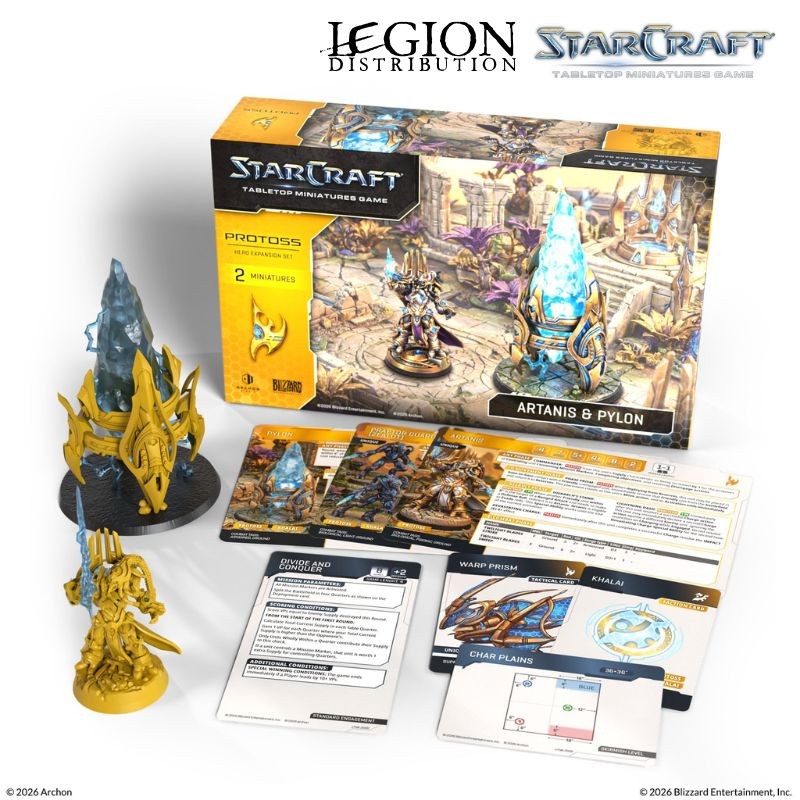 StarCraft - Protoss - Artanis (Hierarch) Hero Expansion Set en Anglais (sortie officielle le 24 aout)