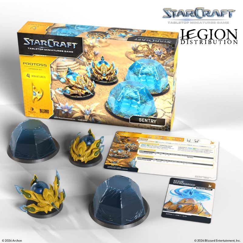 StarCraft - Protoss - Sentry Expansion Set en Anglais (sortie officielle le 24 aout)
