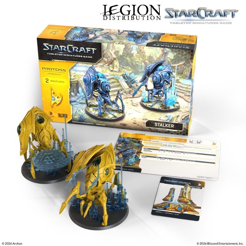 StarCraft - Protoss - Stalker Expansion Set en Anglais (sortie officielle le 24 aout)