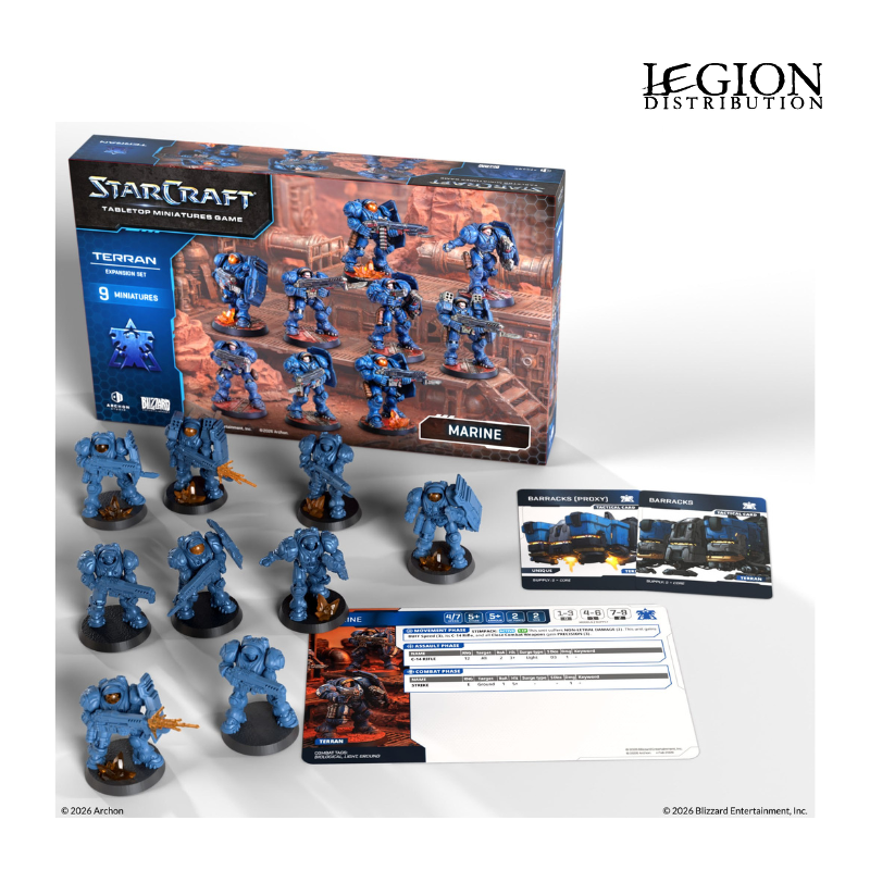 Starcraft - Terran - Marine Expansion Set en Anglais