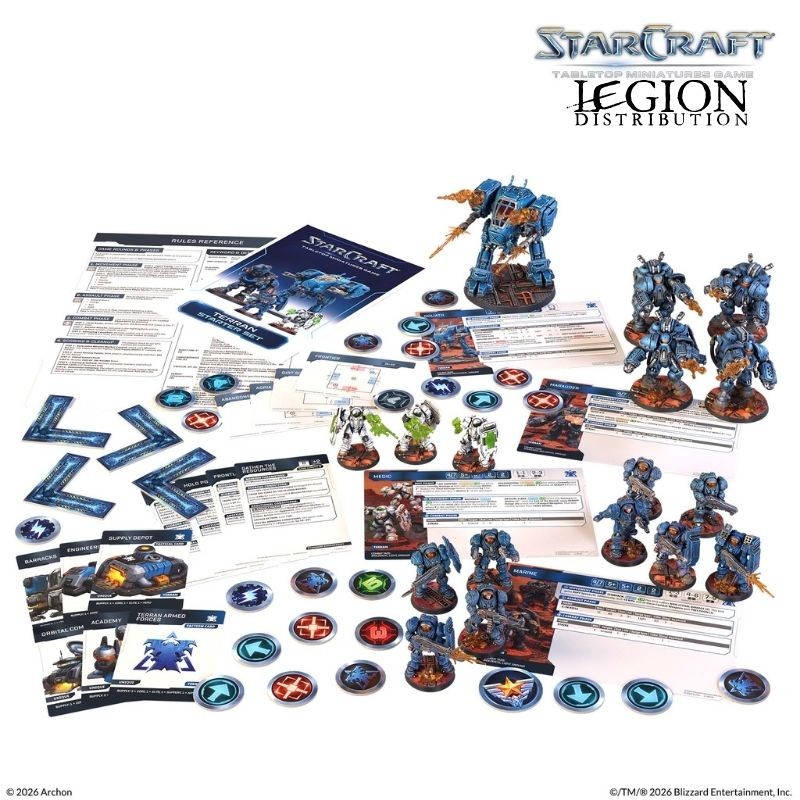 StarCraft - Terran - Starter Set en Anglais (Sortie fin septembre)