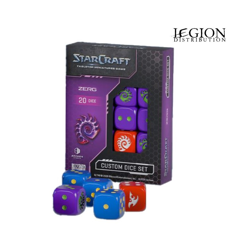 Starcraft - Zerg Dice Set