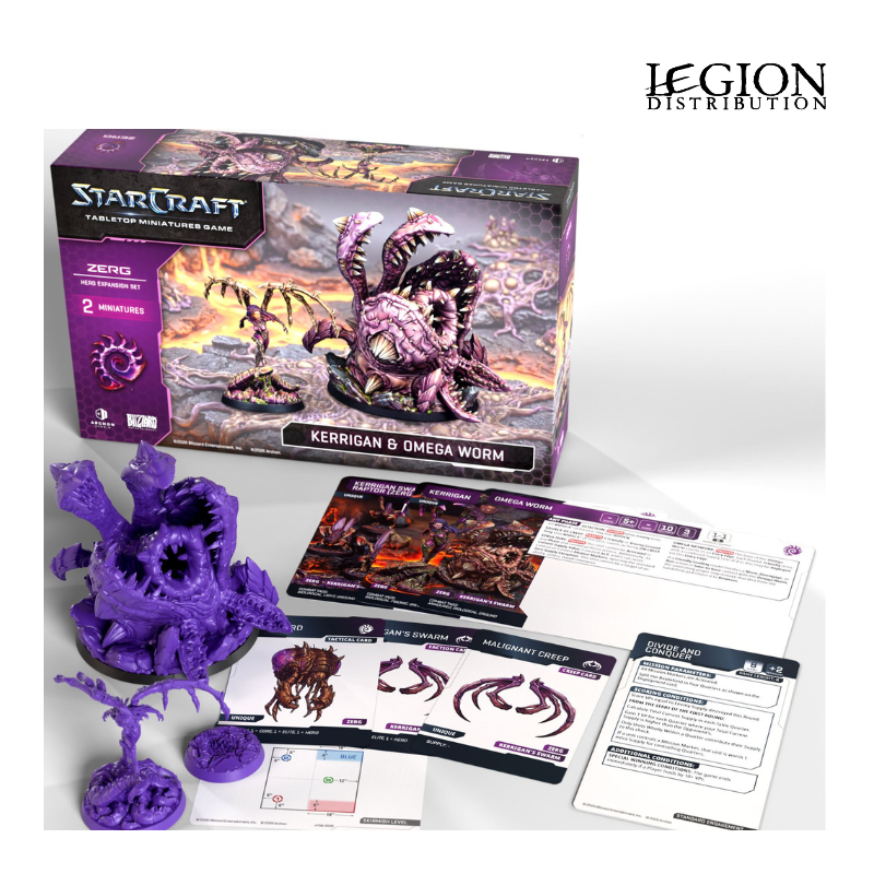 StarCraft - Zerg - Kerrigan (Primal Kerrigan) Hero Expansion Set (sortie officielle le 24 aout)