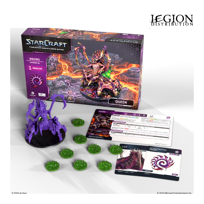 StarCraft - Zerg - Queen Expansion Set en Anglais (sortie officielle le 24 aout)