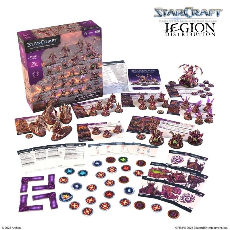 StarCraft - Zerg - Starter Set en Anglais (Sortie fin septembre)