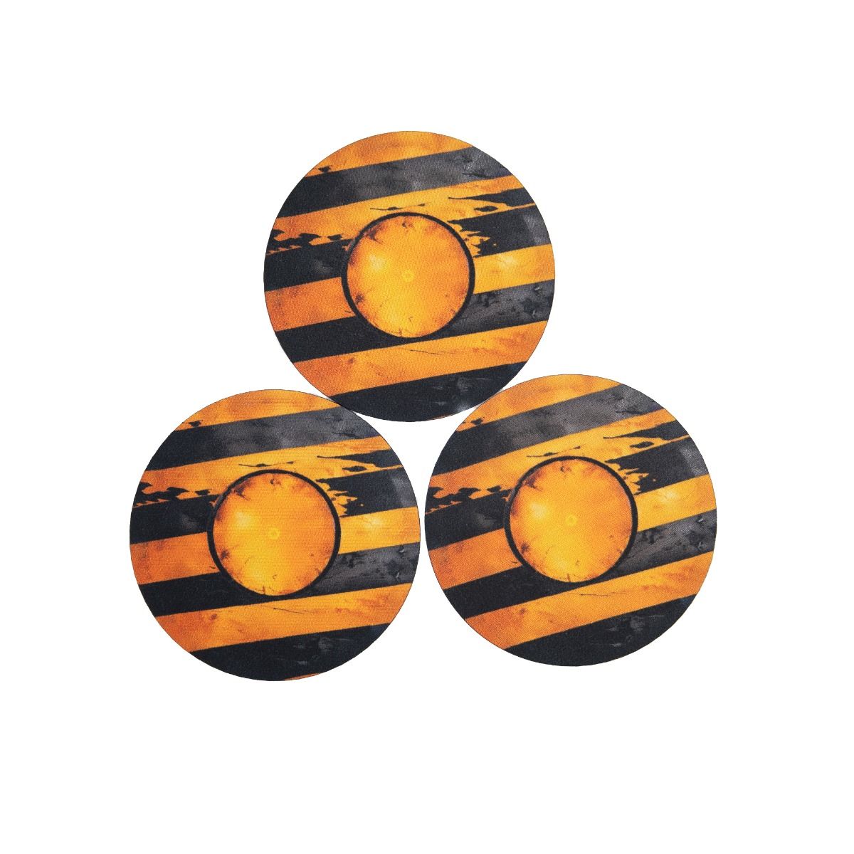 Stains and Stripes – Marqueurs d'objectif en caoutchouc pour Kill Team 9,1 cm / 3,6″